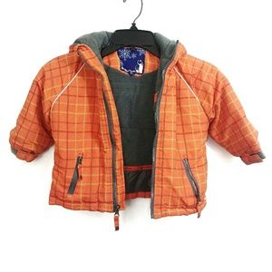 Rugged Bear Coat Boys Toddler 2T Orange